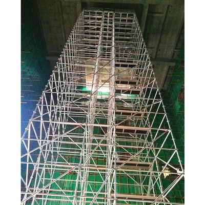 GN50 টিউবুলার অ্যালুমিনিয়াম লাইটওয়েট স্কেফোল্ড, বিল্ডিং নির্মাণ পাখি খাঁচা স্কেফোল্ড